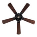 42" Traditional Flush Mount Reversible Ceiling Fan with Lighting and Remote Control - Sweatfully