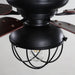 42" Traditional Flush Mount Reversible Ceiling Fan with Lighting and Remote Control - Sweatfully