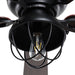 42" Traditional Flush Mount Reversible Ceiling Fan with Lighting and Remote Control - Sweatfully