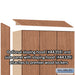 Salsbury 12" Wide Premier Wood Locker - Double Tier - 3 Wide - 6 Feet High - 15" Deep - Red Oak - Electronic Locks - Sweatfully