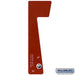 Salsbury Replacement Flag - for Roadside Mailbox, Mail Chest and Mail Package Drop - Red - Sweatfully