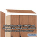 Salsbury 12" Wide Premier Wood Locker - Triple Tier - 3 Wide - 6 Feet High - 21" Deep - Red Oak - Hasps - Sweatfully
