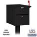Salsbury Mail Chest - Black - Sweatfully
