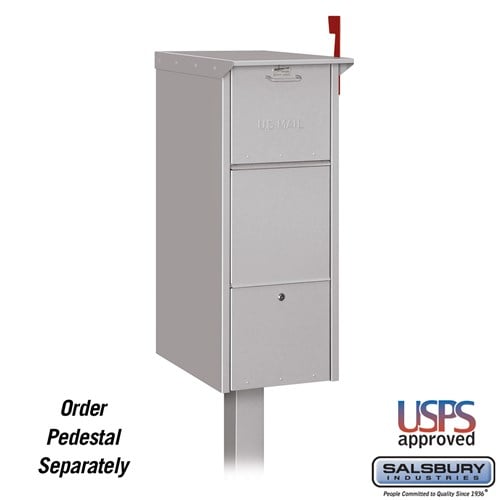 Salsbury Mail Package Drop - Silver - Sweatfully