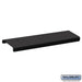 Salsbury Spreader - 2 Wide - for Roadside Mailbox and Mail Chest - Black - Sweatfully