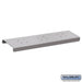 Salsbury Spreader - 2 Wide - for Roadside Mailbox and Mail Chest - Silver - Sweatfully