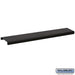 Salsbury Spreader - 3 Wide - for Roadside Mailbox and Mail Chest - Black - Sweatfully