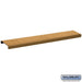 Salsbury Spreader - 3 Wide - for Designer Roadside Mailbox - Brass - Sweatfully