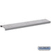 Salsbury Spreader - 3 Wide - for Roadside Mailbox and Mail Chest - Silver - Sweatfully
