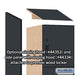 Salsbury 12" Wide Premier Wood Locker - Four Tier - 1 Wide - 6 Feet High - 18" Deep - Carbon Mesh - Hasps - Sweatfully
