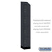 Salsbury 12" Wide Premier Wood Locker - Four Tier - 1 Wide - 6 Feet High - 18" Deep - Carbon Mesh - Hasps - Sweatfully