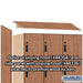 Salsbury 12" Wide Premier Wood Locker - Four Tier - 3 Wide - 6 Feet High - 21" Deep - Red Oak - Hasps - Sweatfully