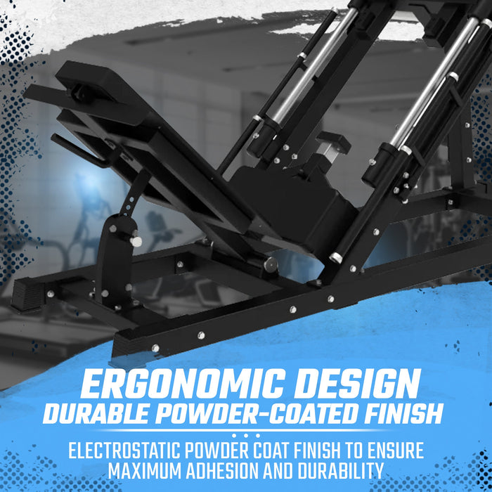 SFE Commercial 45 Degree Plate Loaded Leg Press Hack Squat Combo (New) - Sweatfully