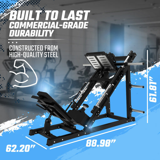 SFE Commercial 45 Degree Plate Loaded Leg Press Hack Squat Combo (New) - Sweatfully