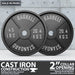 Synergee Standard Metal Weight Plates - Sweatfully