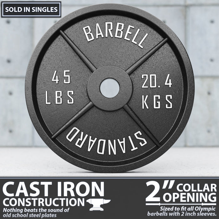 Synergee Standard Metal Weight Plates - Sweatfully