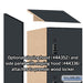 Salsbury 12" Wide Premier Wood Locker - Six Tier Box Style - 1 Wide - 6 Feet High - 21" Deep - Carbon Mesh - Resettable Combination Locks - Sweatfully