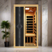 Peak Saunas Olympus 2-Person Indoor FAR Infrared Sauna with Smart WiFi App Control - Sweatfully