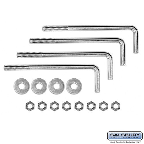 Pedestal Mounting Kit - for Bolt Mounted Mail House Post - Sweatfully