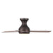 48" Beckette Farmhouse Flush Mount Reversible Ceiling Fan with Lighting and Remote Control - Sweatfully