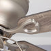 48" Thurber Industrial Satin Nickel Flush Mount Reversible Ceiling Fan with Lighting and Remote Control - Sweatfully