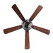 48" Ummuhan Industrial Flush Mount Ceiling Fan with Lighting - Sweatfully