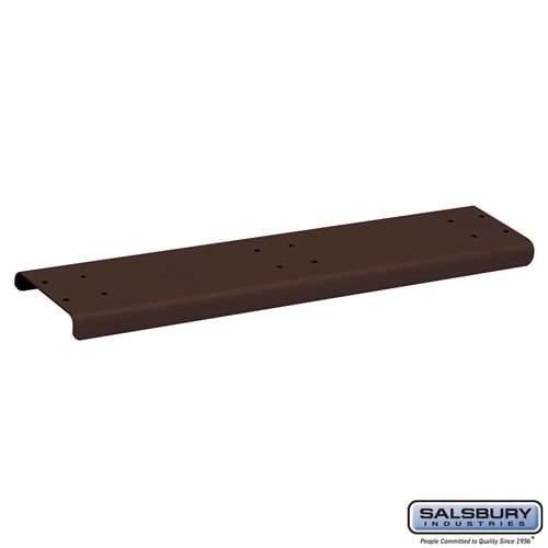 Salsbury Spreader - 3 Wide - for Rural Mailboxes and Townhouse Mailboxes - Bronze - Sweatfully