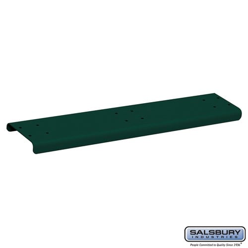 Salsbury Spreader - 3 Wide - for Rural Mailboxes and Townhouse Mailboxes - Green - Sweatfully