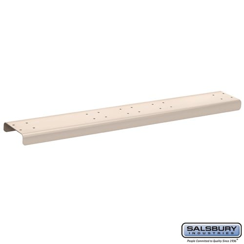 Salsbury Spreader - 4 Wide - for Rural Mailboxes - Beige - Sweatfully