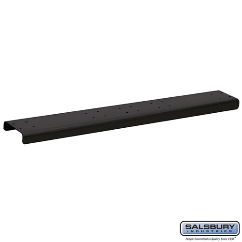 Salsbury Spreader - 4 Wide - for Rural Mailboxes - Black - Sweatfully