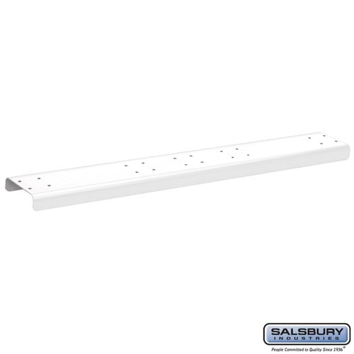 Salsbury Spreader - 4 Wide - for Rural Mailboxes - White - Sweatfully