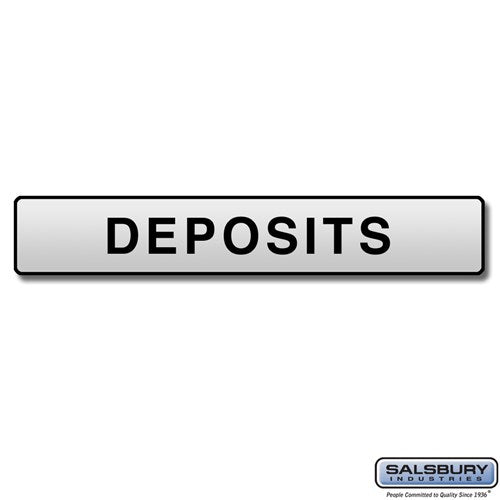 Custom Engraved Self Adhesive Placard - for Courier Box - Sweatfully
