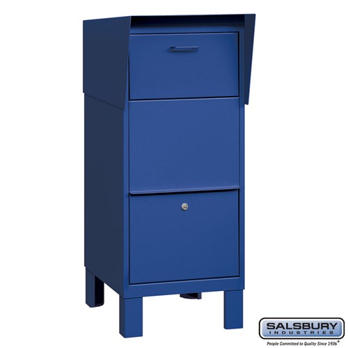 Salsbury Courier Box - Blue - Sweatfully