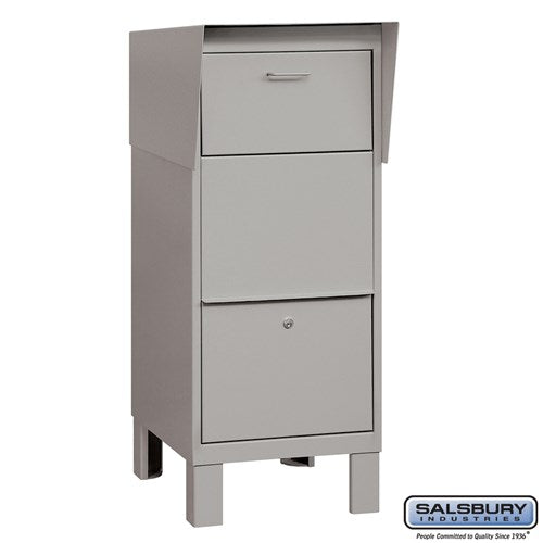 Salsbury Courier Box - Gray - Sweatfully