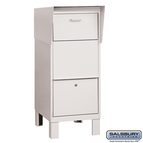 Salsbury Courier Box - White - Sweatfully