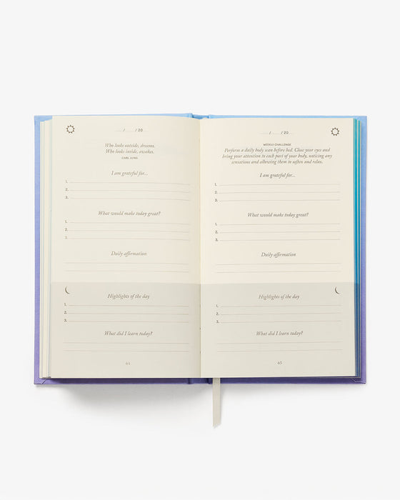 Calm x The Five Minute Journal - Sweatfully