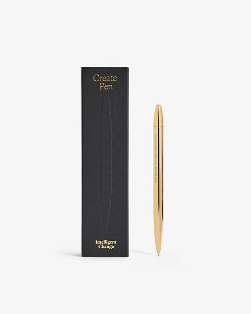 24k Gold Engraved Create Pen - Sweatfully