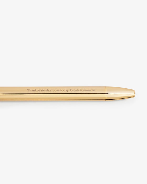 24k Gold Engraved Create Pen - Sweatfully