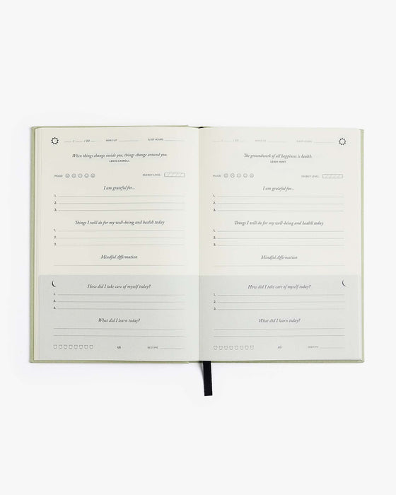 The Five Minute Journal Health & Fitness Edition - Sweatfully