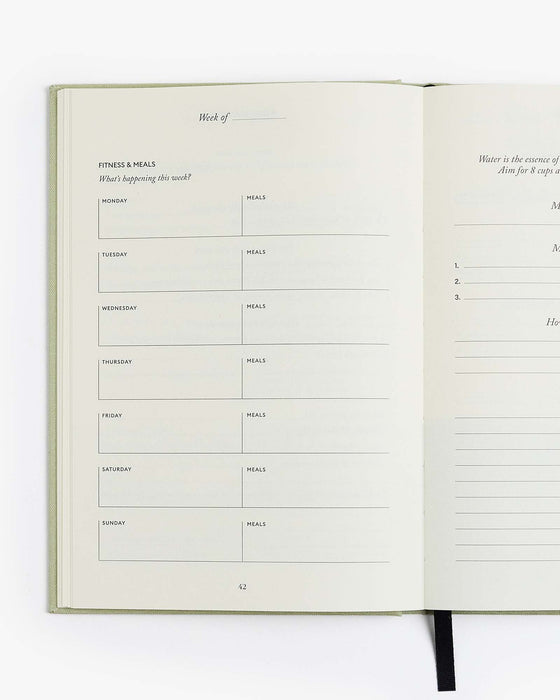 The Five Minute Journal Health & Fitness Edition - Sweatfully