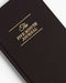 The Five Minute Journal - Bold Black - Sweatfully