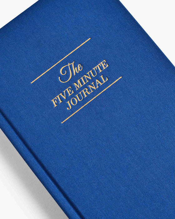 The Five Minute Journal - Royal Blue - Sweatfully
