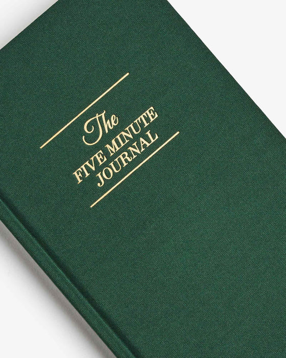 The Five Minute Journal - Earth Green - Sweatfully