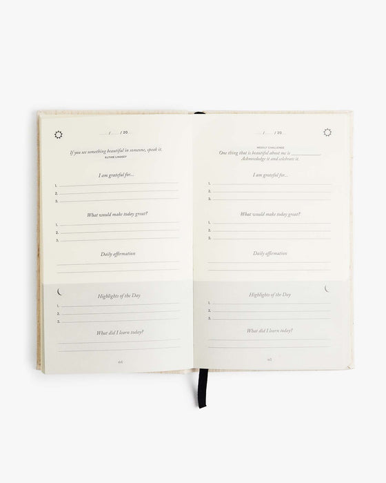 The Five Minute Journal - Original Linen - Sweatfully