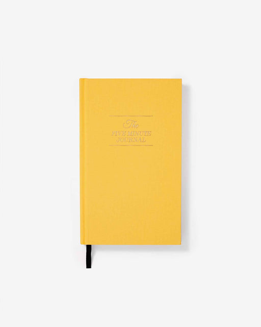 The Five Minute Journal - Sunshine Yellow - Sweatfully