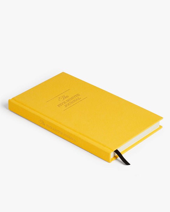 The Five Minute Journal - Sunshine Yellow - Sweatfully
