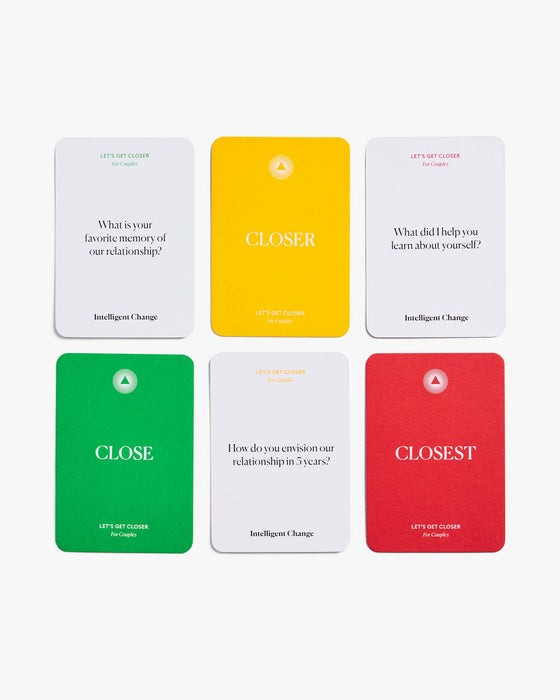 Get Closer Conversation Game: Couples - Couples - Sweatfully