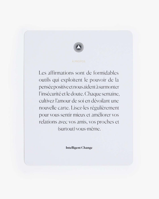 Mindful Affirmations: French Edition – Affirmations De Pleine Conscience - French - Sweatfully