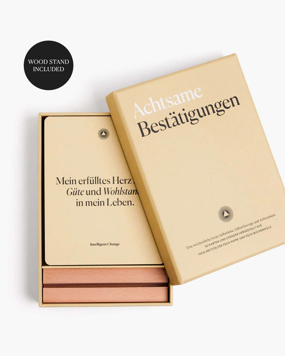 Mindful Affirmations: German Edition – Achtsame Bestätigungen - German - Sweatfully