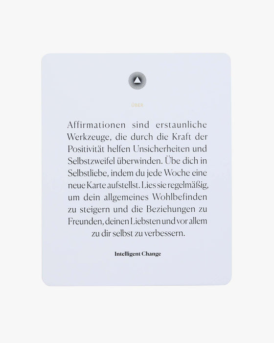 Mindful Affirmations: German Edition – Achtsame Bestätigungen - German - Sweatfully